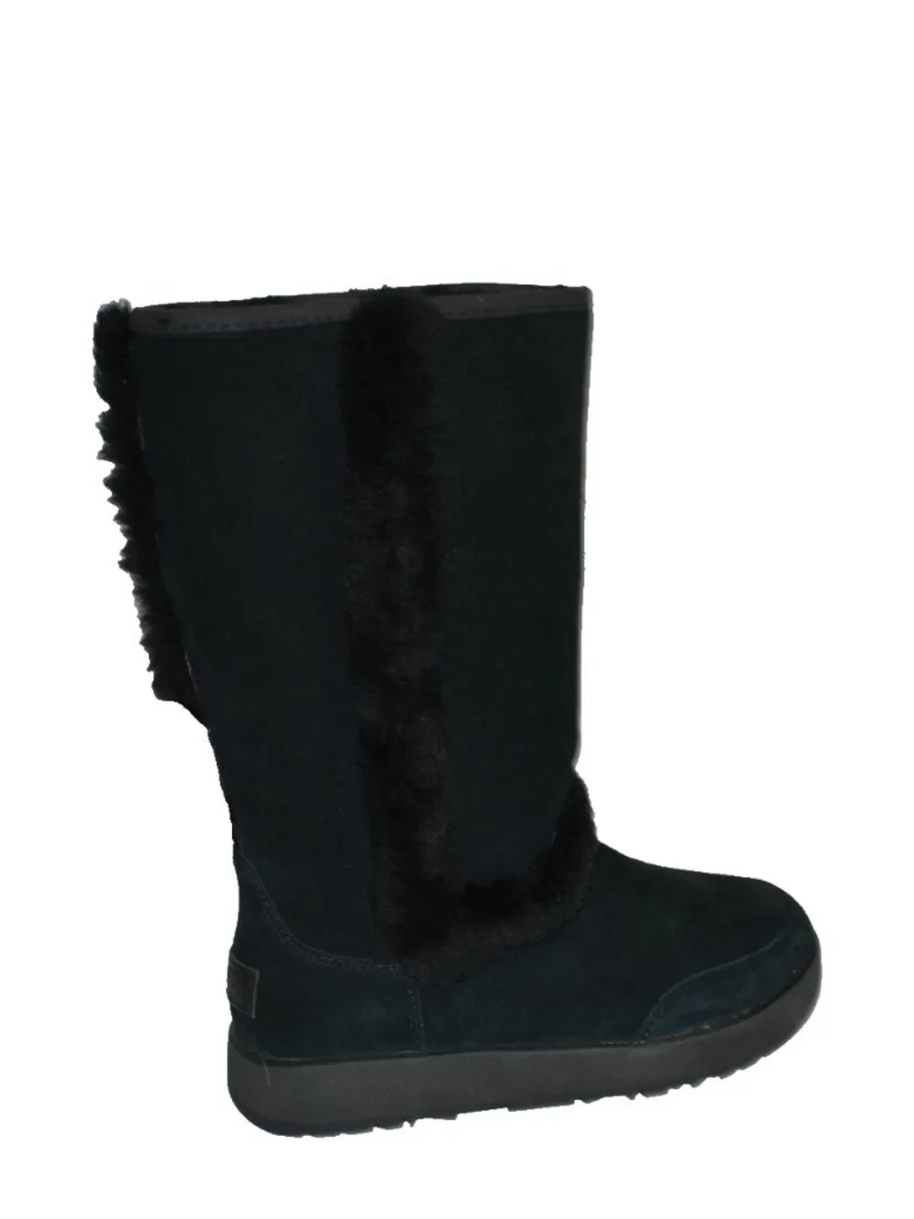 New Ugg Sundance Genuine Shearling Waterproof Boot Black 6 US 1017511 DD36